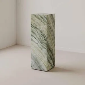 طاولة جانبية رخام طبيعي برازيلي - 110 سم