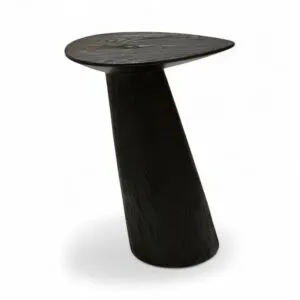 طاولة خدمة من الخشب - اسود