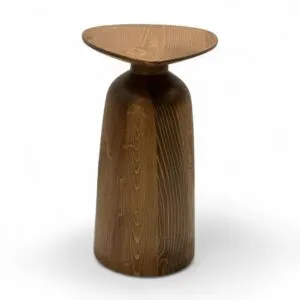 طاولة خدمة خشب - بني