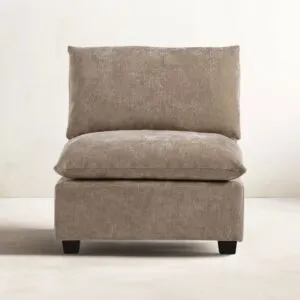 كنبة مفردة كلاود لاين - بني