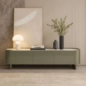 طاولة تلفزيون ارجينا - اخضر ومتعدد الالوان