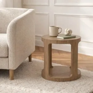 طاولة جانبية من مجموعه فيترا - بني