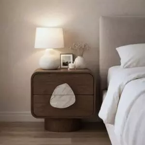 كومودينو من مجموعة روسان درجين - رخام طبيعي - بني غامق