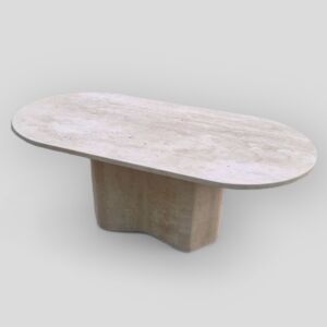 طاولة قهوة رخام ترافنتينو ايلان