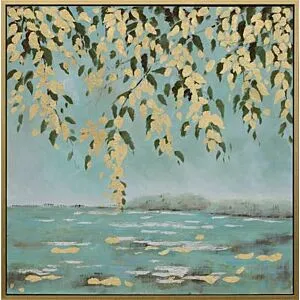 لوحة زيتية يدوية ليك