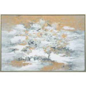 لوحة فيليج فيو مرسومة يدوياً