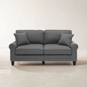 كنبة ثنائية ميرا - رمادي غامق