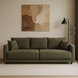 كنبة لوسيانا - 3 مقاعد 213 سم - اخضر