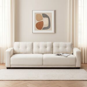 كنبة روشينا - 4 مقاعد 250 سم - اوف وايت