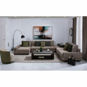 طقم كنب مع اوتمان تيودوتو   خمس قطع