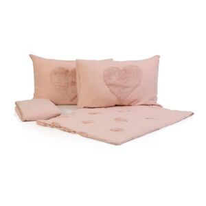 طقم مفرش سرير سمات 4 قطع حجم كوين - 150×200 سم