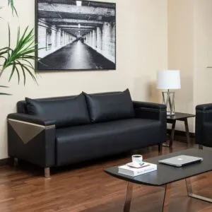 كنبة مكتبية 3 مقاعد بوميك