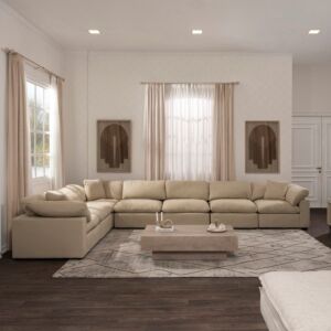 طقم كنبة زاوية 7 قطع فريوك