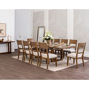 طقم طاولة طعام 10 كراسي كابالين