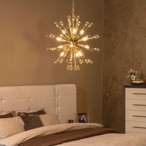 إنارة معلقة جيبس - ذهبي