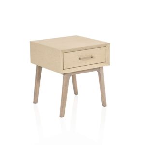 طاولة جانبية بلاكين - بيج