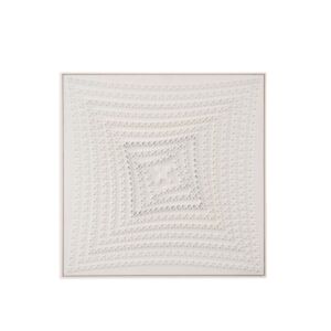 ديكور جداري سوليفان - ابيض