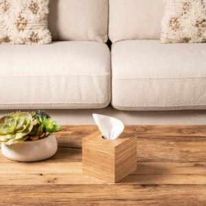 علبة مناديل أبنير