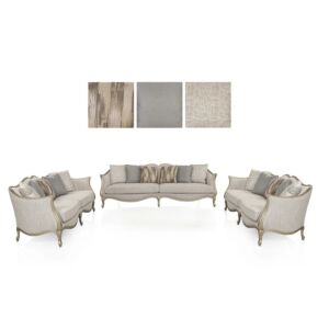 طقم كنب هيلروي - 3 قطع