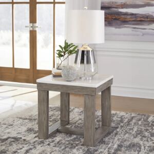 طاولة جانبية لوياسكال - بني