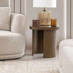 طاولة جانبية ماتيرا - بني