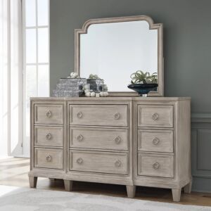 طاولة تزيين جورلاينا - بني