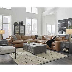 طقم كنبة زاوية 5 قطع إميليا