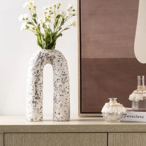 فازة حجم كبير سوريلا - ابيض ومتعدد الالوان