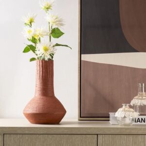 فازة حجم كبير اوسو - بني