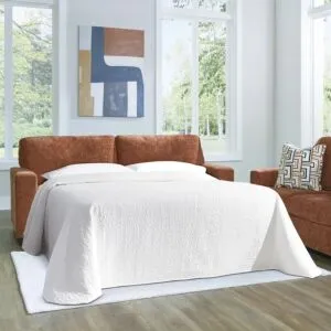 كنبة سرير - 3 مقاعد أفيمور - برتقالي