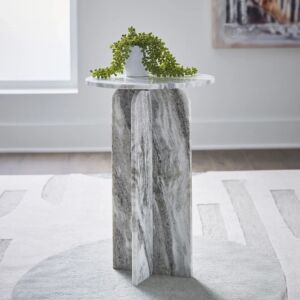 طاولة جانبية كيثويل - رمادي