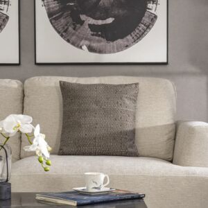 وسادة ديكور مربعة لونجف - أسود