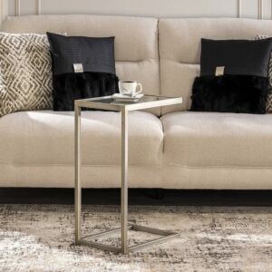 طاولة جانبية سوما - فضي