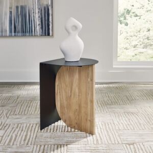 طاولة جانبية لاندجيت - بني