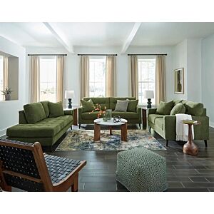 طقم كنب 3 قطع بيكسلر - اخضر