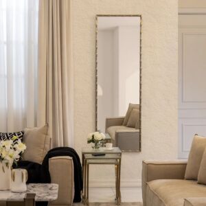 مرآه ارضية فيسارا 180 سم - ذهبي