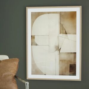 لوحة جدارية فنية ياسماز - بني