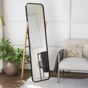 مرآه أرضية روكار 166 سم - بني