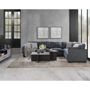 طقم كنبة زاوية 6 قطع توبفا