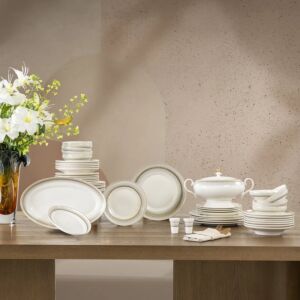 طقم عشاء ماتيو - 55 قطعة