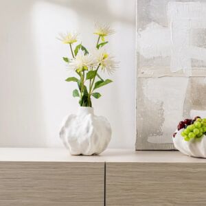 فازة كوتيرا حجم كبير - ابيض