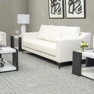 كنبة ثلاثية مكتبية دايرو - أبيض