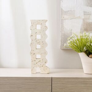 تحفة ديكور سكيال - رمادي