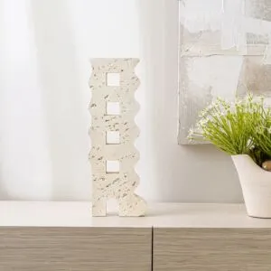 تحفة ديكور سكيال - رمادي