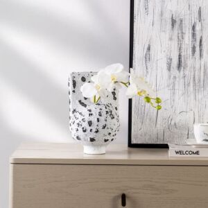 فازة مازا حجم صغير - ابيض