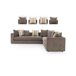 3-Piece Corner Sofa Set Kafnab
