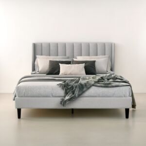 سرير لاين - رمادي