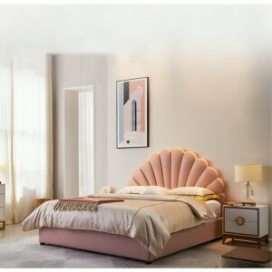 سرير جوري - وردي