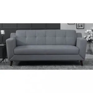 كنبة ثلاثية اديلي - رمادي