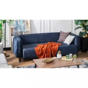 كنبة 3 مقاعد توداي - أزرق